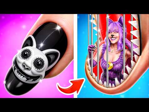 Видео: Smile Cat посадили в тюрьму! Как стать Catnap? Экстремальное преображение!