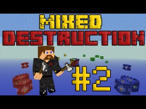 Видео: Minecraft Mixed Destruction #2 - Отважные лучники