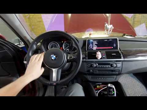 Видео: Дооснащение nbt бмв е71 NBT и руль от F серии \BMW E71 X6 FXX Steering Wheel retrofit