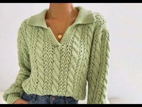 Видео: Шикарные идеи вязания: модели и схемы.
