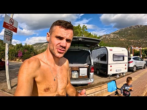 Видео: Зимой ДИКАРЯМИ на море. Каш и Капуташ - ЛУЧШИЙ пляж и город в Турции. Автодом и караван ЧТО ЛУЧШЕ?