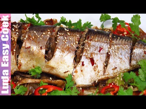 Видео: Супер РЫБНЫЕ БЛЮДА в ДУХОВКЕ! Скумбрия под маринадом запеченная в духовке Нереально просто и вкусно!