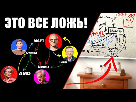 Видео: КРУПНЕЙШИЙ ОБМАН В ИСТОРИИ. Круговые сделки на сотни миллиардов: OpenAI и NVIDIA. ВСЁ СКОРО РУХНЕТ?