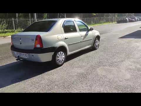 Видео: Renault Logan 1.6 МТ, 2009г.в.