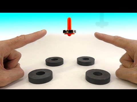 Видео: 🔥 МАГНИТНАЯ ЛЕВИТАЦИЯ  за 5 минут Сделай сам Очень простой способ Levitron Caseiro  Игорь Белецкий