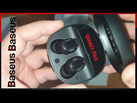 Видео: Обзор блютуз наушников Baseus WM01 Plus | Первый взгляд