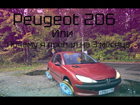 Видео: Peugeot  206  или почему я пропал на 3 месяца