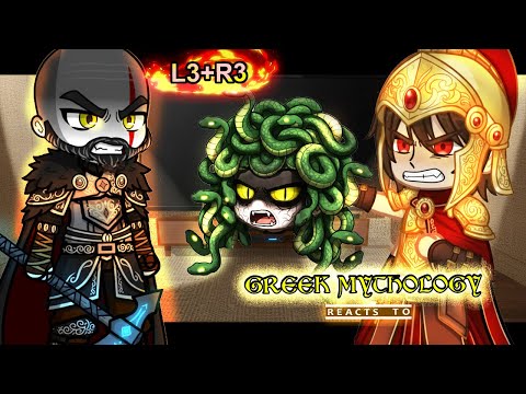 Видео: греческая мифология реагирует на кратоса//(3/?)/gow x mythology//gacha
