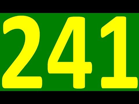 Видео: АНГЛИЙСКИЙ ЯЗЫК ПО ПЛЕЙЛИСТАМ УРОК 241 УРОКИ АНГЛИЙСКОГО ЯЗЫКА АНГЛИЙСКИЙ ДЛЯ НАЧИНАЮЩИХ С НУЛЯ