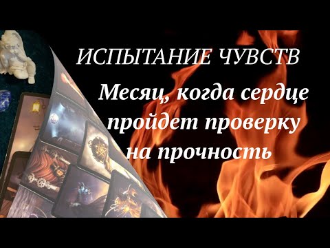 Видео: Месяц, когда сердце пройдет  проверку на прочность🔔🍂Карты Таро/Гадание на любовь