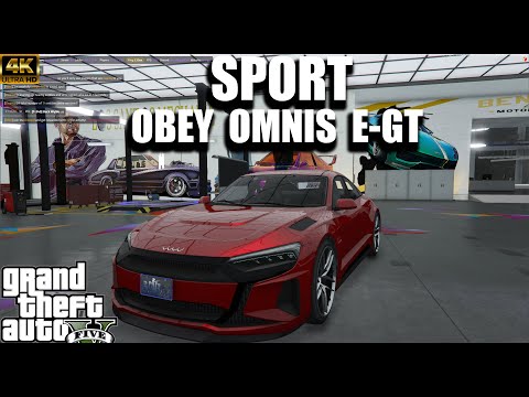 Видео: [4K 60FPS] ТУНИНГ НА OBEY OMNIS E-GT (SPORT) - GRAND THEFT AUTO V