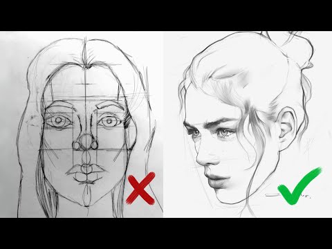 Видео: РИСУЮ ПО СХЕМАМ - ПОЛУЧАЕТСЯ КРИНЖ! ЧТО ДЕЛАТЬ?