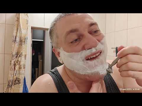 Видео: Ежедневное бритьё Т-образным станком (бритвой) Rockwell Razors 6S