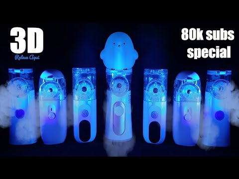 Видео: 💨 3D-аэрозоль с 7 распылителями Deep Bass | Непрерывный туман для глубокого сна