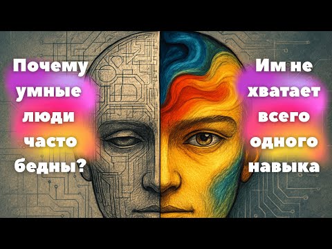Видео: Почему умные люди часто бедны? Им не хватает всего одного навыка.