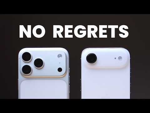 Видео: iPhone Air или 17 Pro Max? Мой честный опыт.