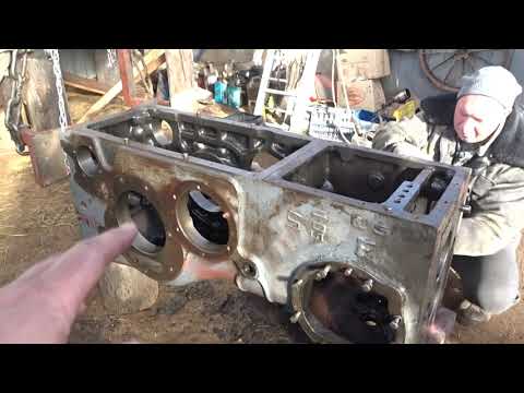 Видео: сборка КПП,моста и тормозов трактора ЮМЗ 6\/assembly of the gearbox,bridge and brakes of the YMZ 6