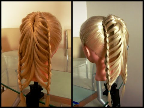 Видео: Коса бабочка. Очень просто. Видео-урок. Hairstyle tutorial.