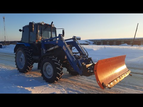Видео: Хмм,Новый Мтз-82, подвёл. Проблема с гидравликой. Мороз ужас, с отцом разногласия.В чем же проблема.