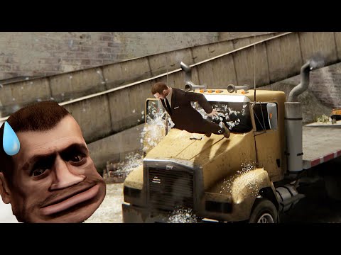 Видео: Ещё один день, когда Нико сломался! В пробке на скорости 9999999! - GTA4