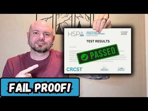 Видео: Как сдать экзамен CRCST в 2025 году