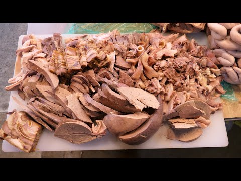 Видео: Корейский оптовый корейский сундай/ 60 лет традиции / кишечник свинины/ корейская уличная еда