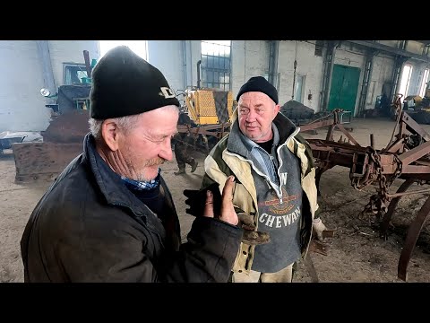 Видео: Наши мужики старой закалки! И в поле поработать, и технику починить, и пошутить когда надо!