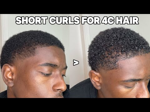 Видео: Как сделать кудри на коротких волосах 4C