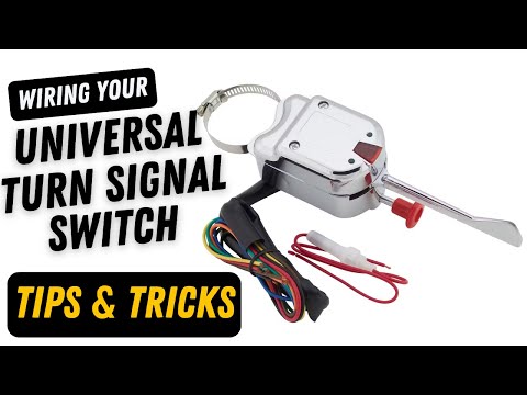Видео: Как подключить универсальный переключатель указателей поворота... Особенно при использовании жгут...