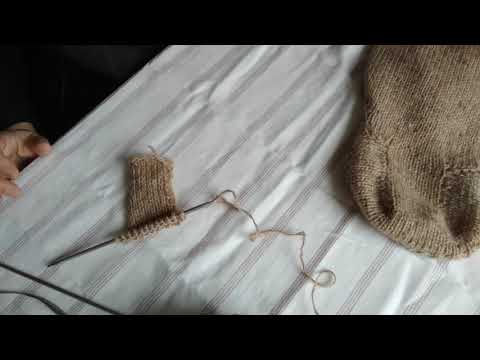 Видео: MaTusy. About knitting. Кокон для недоношенного с капюшоном.