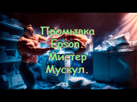 Видео: Промывка Epson. Мистер Мускул.