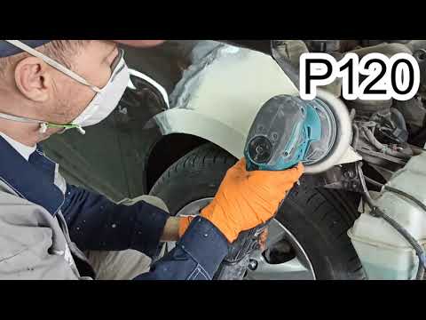 Видео: Солярис.Ремонт Крыла и бампера подробно для новичков