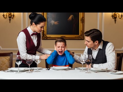 Видео: 💔 Сын миллиардера закричал в ресторане — и официантка поступила так, что все замерли!