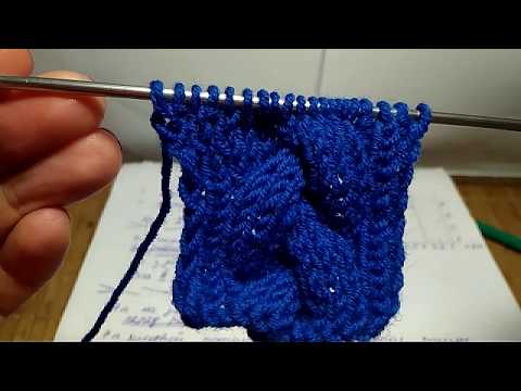 Видео: Коса из 12 петель. Урок подробный для начинающих