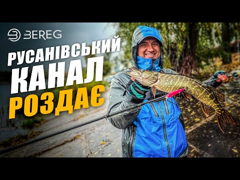 Видео: Русанівський Канал Кишить ЩУКОЮ: Твічінг Щуки восени.