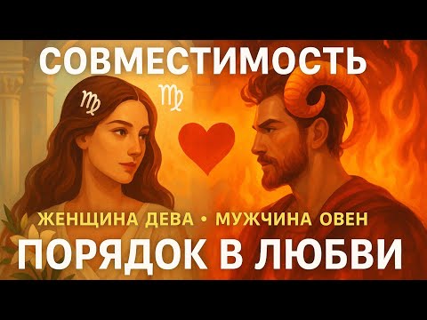 Видео: Совместимость - Женщина Дева - Мужчина Овен - Порядок в Любви #дева #Овен #совместимость #отношения