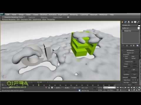 Видео: Снег в 3ds max. 4 способа "моделирования" (часть 1)