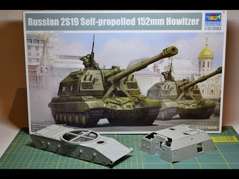 Видео: САУ 2с19 "Мста-с" (Trumpeter 1/35) Обзор