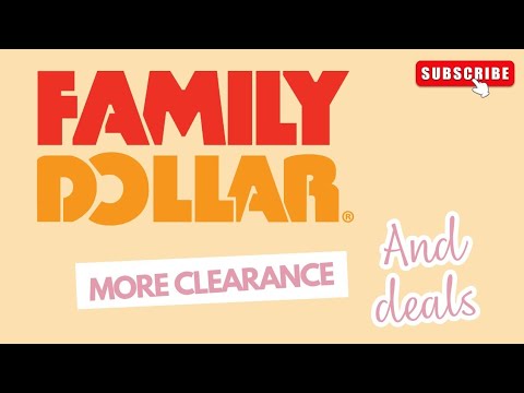 Видео: Еще больше распродажи Family Dollar...