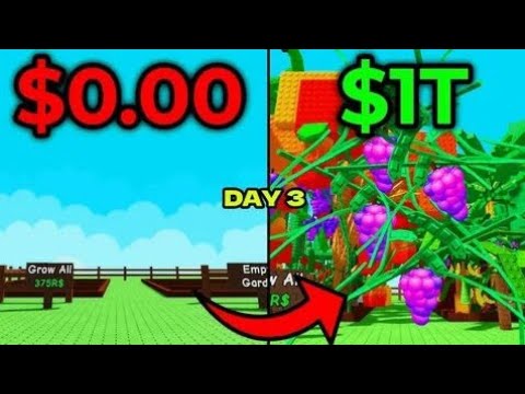 Видео: НОВЫЙ РАСТЕНИЯ в GROW A GARDEN в МАЙНКРАФТ😱