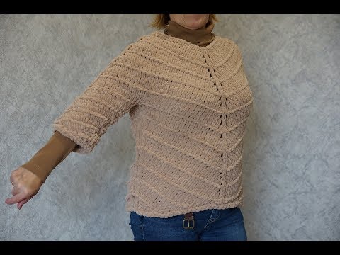 Видео: МК Как вязать из пряжи Alize puffy fine 1часть