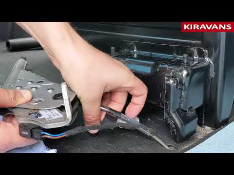 Видео: Kiravans - Комплект для опускания ручного тормоза VW T5 T6