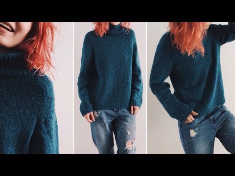 Видео: Мастер-класс 🐟 Сшивной свитер с рукавом погоном 🐟 #kotikova_sweater описание