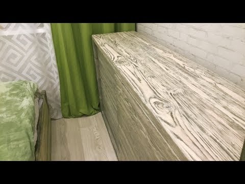 Видео: Покрытие маслом мебельных щитов в два цвета.  Wood oil coating. Drewnochron. Древохрон.