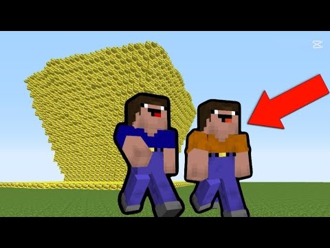 Видео: ДВА НУБА ПРОТИВ ЦУНАМИ ИЗ ЗОЛОТО В МАЙНКРАФТ! ЦУНАМИ ИЗ ЗОЛОТА ПРОТИВ НУБОВ