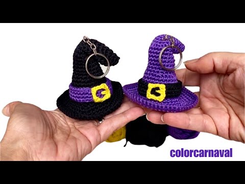 Видео: ДЕРЖАТЕЛЬ ДЛЯ КЛЮЧЕЙ ДЛЯ ШЛЯПЫ AMIGURUMI