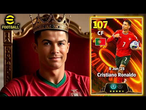 Видео: 👑Возвращение Короля Роналду 107👑eFootball 2025 Mobile👑Обзор Игрока👑