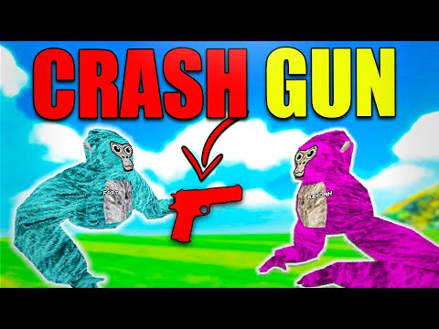 Видео: Троллинг с CRASH GUN в Gorilla Tag (БЕЗУМНЫЕ МОДЫ)