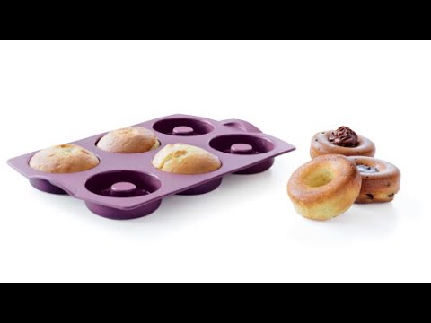 Видео: ПОНЧИКИ 🍩 3 вкусных РЕЦЕПТА и полный ОБЗОР Силиконовая форма «Кольца» Tupperware