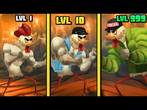 Видео: ЭВОЛЮЦИЯ КАЧКА ЧТОБЫ ПЕТУХ СПАС СВОЮ ЛЮБОВЬ В ИГРЕ CHICKEN ASSASSIN!